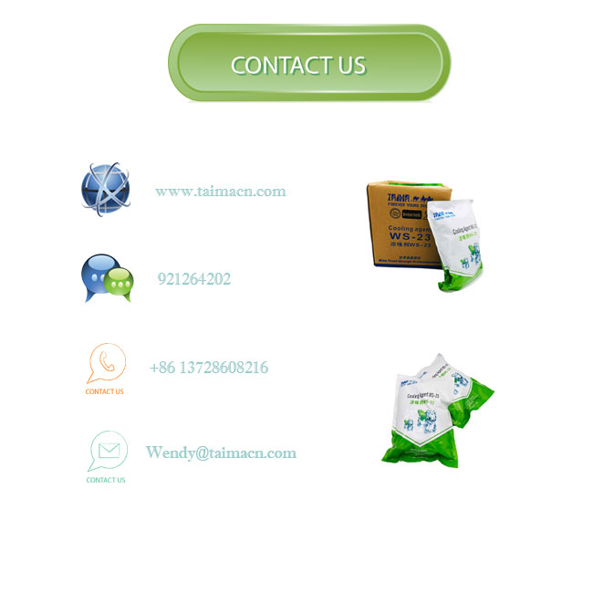 99% Pure Cooling Agent WS-3 White Crystal Powder For Chewing Gum 3