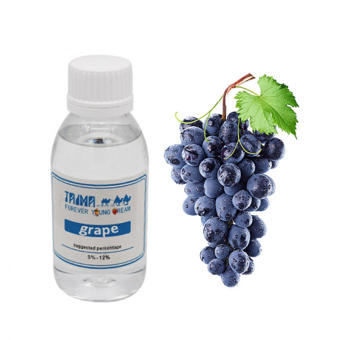 Synthetic Fragrance Grape Vape Juice Liquid Fruit Flavours Certificate ISO9001 0