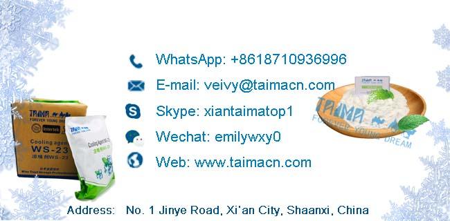 Xian Taima cooling Additive Cooling Agent WS-23 powder For medicine 5