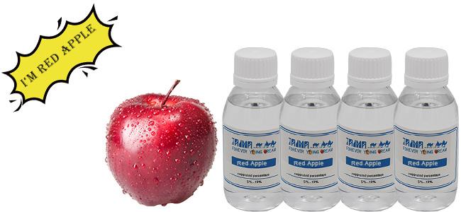 Concentrated Red Apple vape liquid fruit flavors Plant Extract 2 Years Shelf life 0