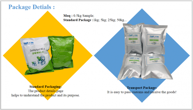 Intertek Fine Powder CAS 51115-67-4 Ws 3 Cooling Agent 1