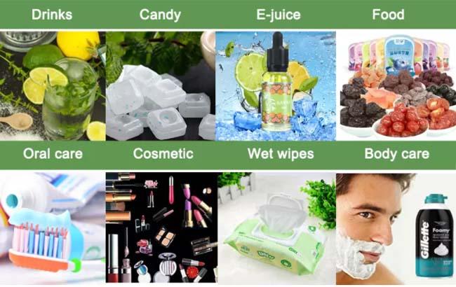 Menthol WS-23 Cooling Agent Powder For Food Additive 0