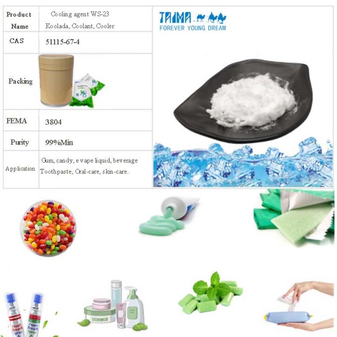 Koolada Cooling Ws-23 Food Grade Additives For candy 0