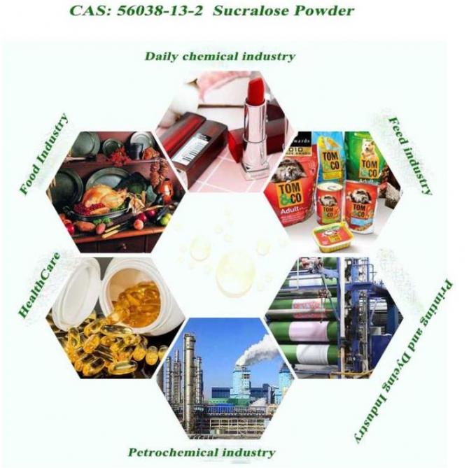 HPLC Food Grade Additives Sweetener Sucralose Powder For Vape E Liquid 1