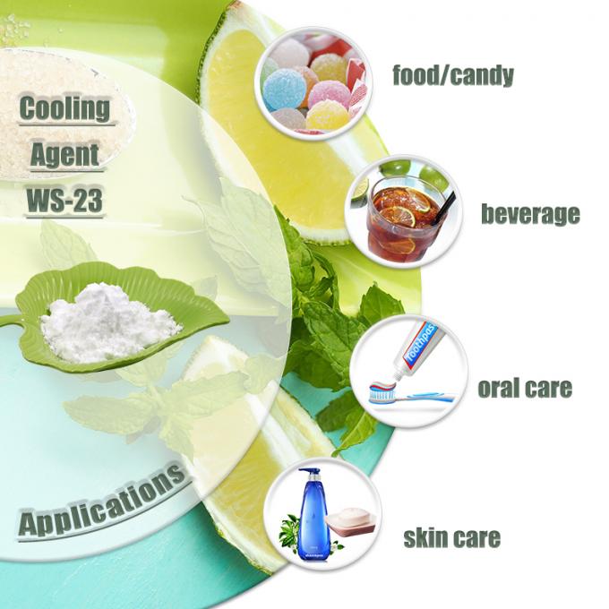 Food Grade Additives WS-23 Cooling Agent For Food And Drink Sensory Cooling 3