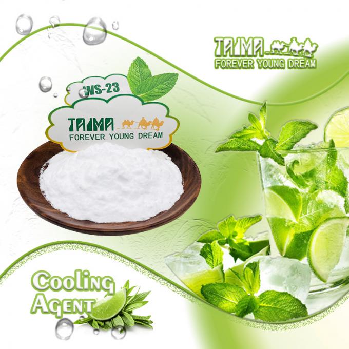 Mild Menthol Like Odor Propylene Glycol Vegetable Oils Solubility WS-23 Cooling Agent 0