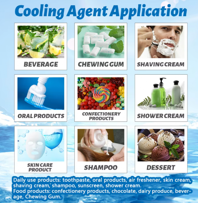 High Quality Ws23 Cooling Agent Bulk Supply Hot Selling Food Additive With High Price Cas 51115-67-4 2