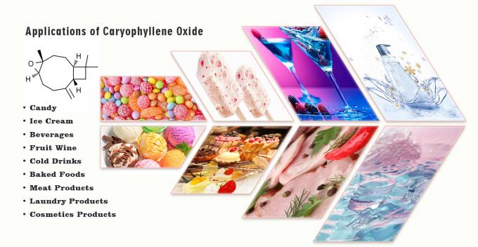 Caryophyllene Oxide 99% White Powder CAS 1139-30-6 1