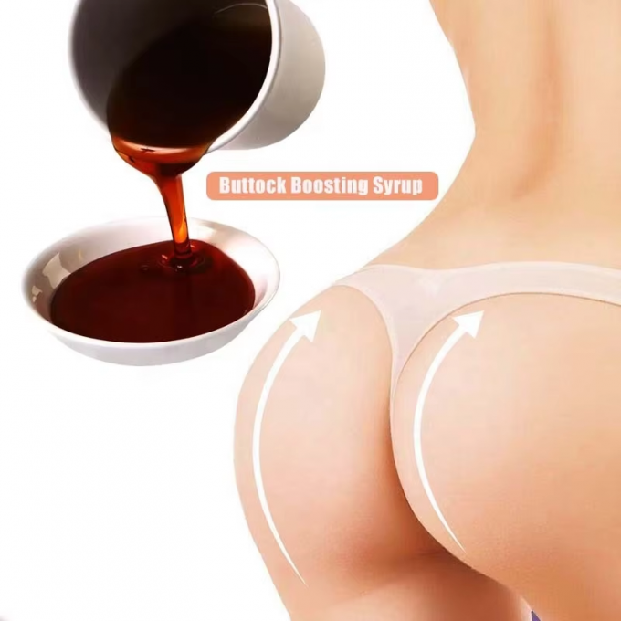 99% Pure Natural Buttock Enhancement Syrup Enlarged Buttocks Beverage with 24 Months Shelf Life in 250ml/500ml Bottle 1