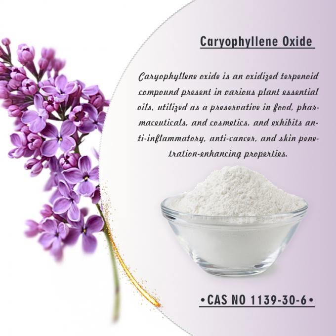 Food Grade Additives White Powder 99% Caryophyllene Oxide for Food Preservation 1