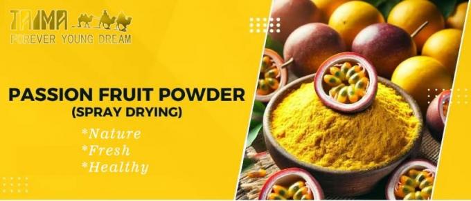 Food Grade Passion Fruit Powder Spray Drying For Beverage 0
