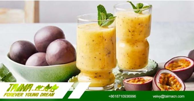 Food Grade Passion Fruit Powder Spray Drying For Beverage 3