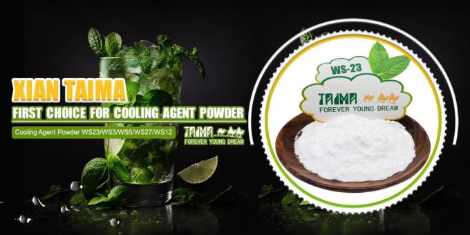 WS-23  Cooling Agents 5111-67-4 better than Menthol for juice for food 0