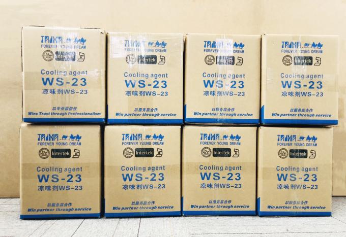 White Powder Menthol Crystal WS-23 Cooling Agent CAS 51115-67-4 For Vape Eliquid And Ejuice 6