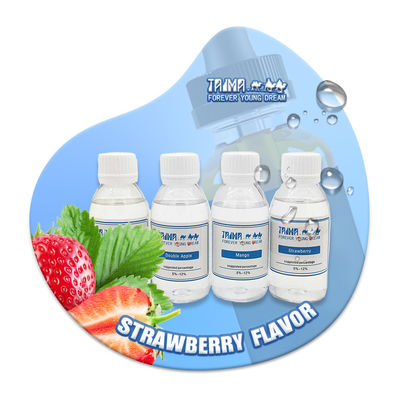 buy Clear Freebase Nicotine Type Strawberry Flavor Concentrates For Premium E-Liquids online manufacturer