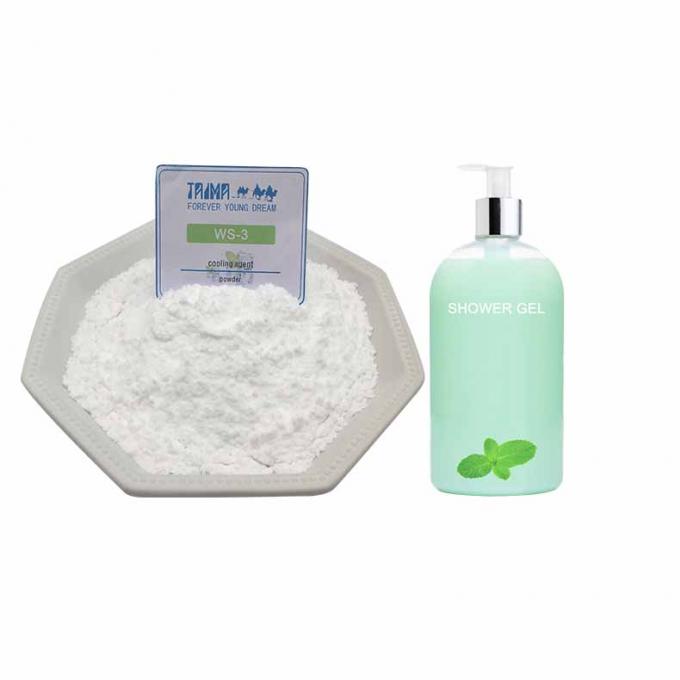 Food Additives Natural Flavoring Agents Cooling Agent WS-3 For Shower Gel 0