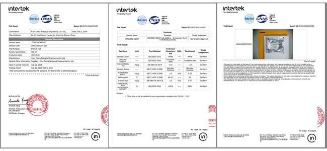 High Purity WS-5 Cooling Agent Long Lasting For Oral Care Products 3