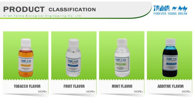 Food Grade Fruit Flavor Liquid Vape Juice Raw Material Colorless ISO Certification 0