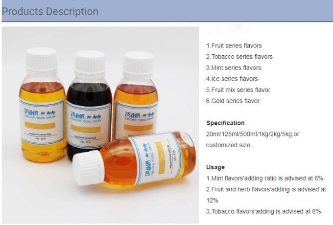 30% E Flavour Concentrates 1