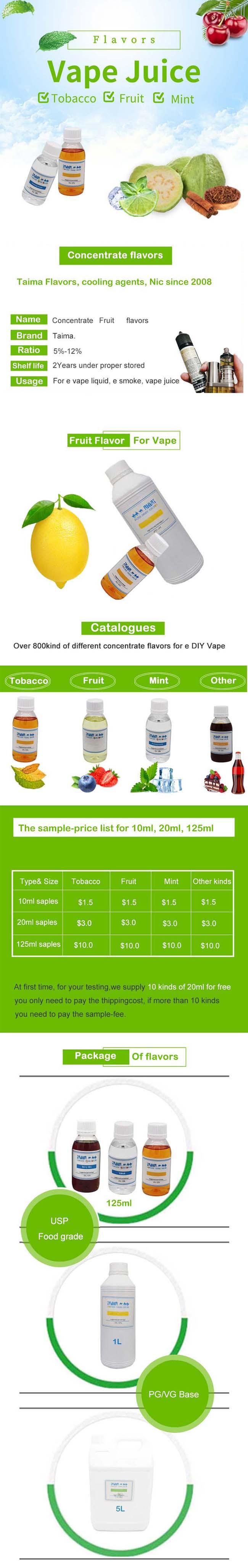 Cas 220-334-2 C14H26O2 USP Tobacco Flavor Concentrate 1