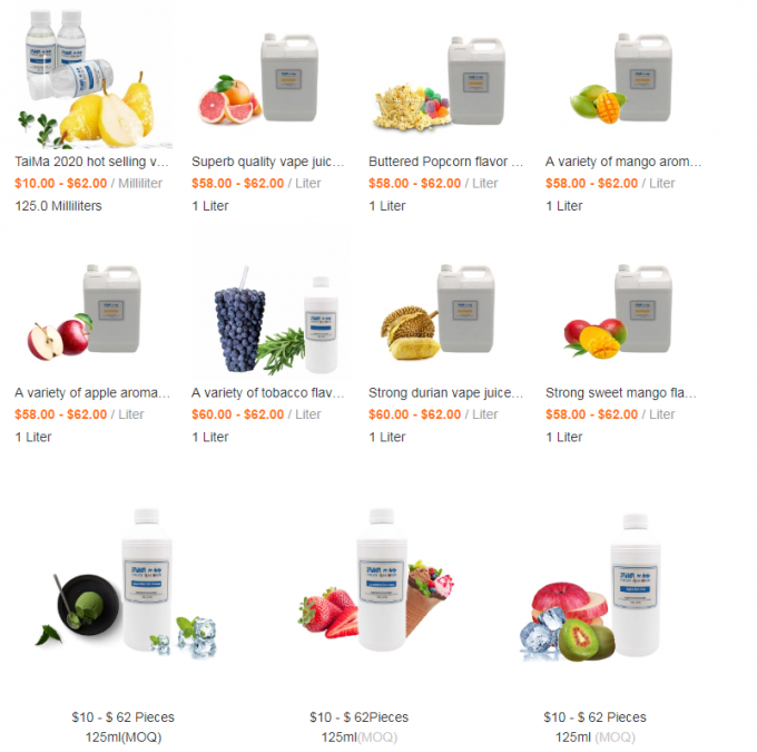 Vape Flavor Fruit Series Gold Grape Flavor Free Samples 9