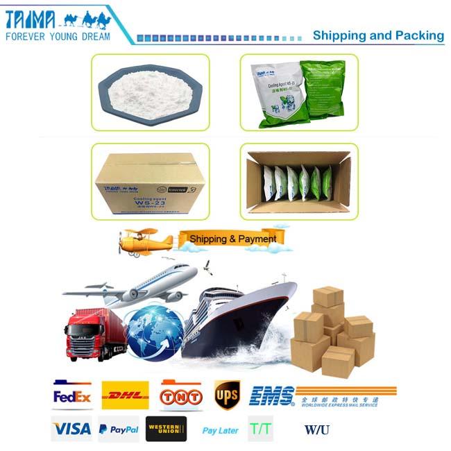 White Crystal 51115-67-4 Ws3 Cooling Agent 99.0% Purity 2