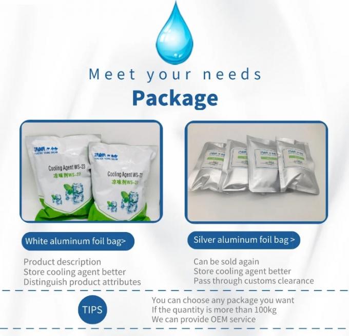 CAS 51115-70-9 WS-27 Cooling Agent Powder For Mint Gum 4
