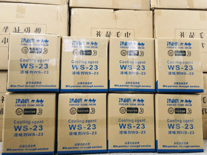 10ppm Refreshing Cooling Agent WS23 Powder Mint Flavor EINECS 256-974-4 4