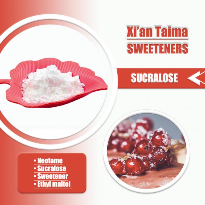 CAS 56038-13-2  Food Grade Additives Bulk Sucralose Powder In The Market 0