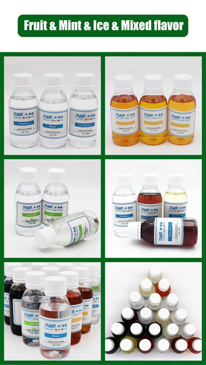 Concentrate Fruit Flavours For Vape Juice For Customer Requirements 1