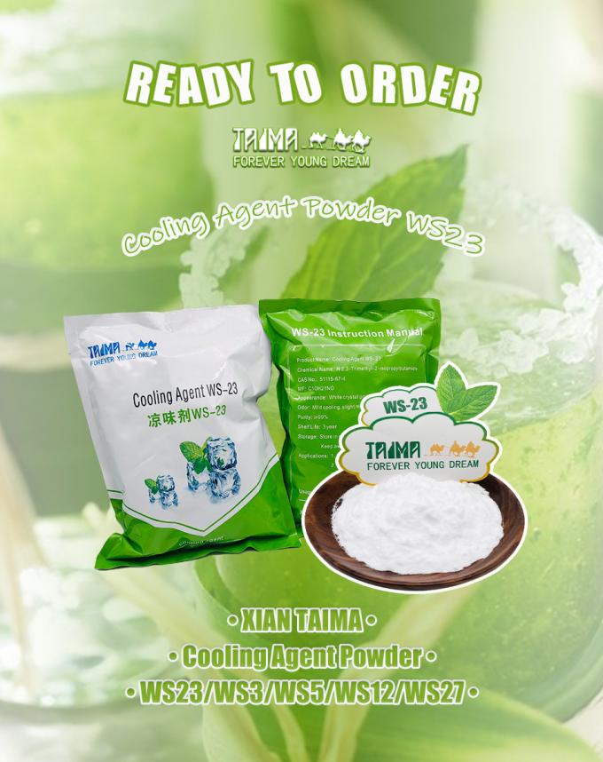 Food Ingredient Halal Certificated Cooling Agent Ws-23 For Candy 3