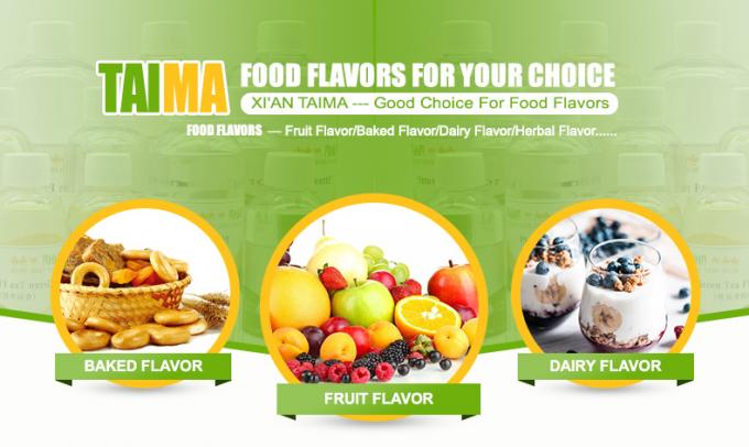 TAIMA Food Additives Concentrate Liquid Food Flavor Apple Flavor For Ice Cream Suggested Dosage 0.1%-0.3% 0