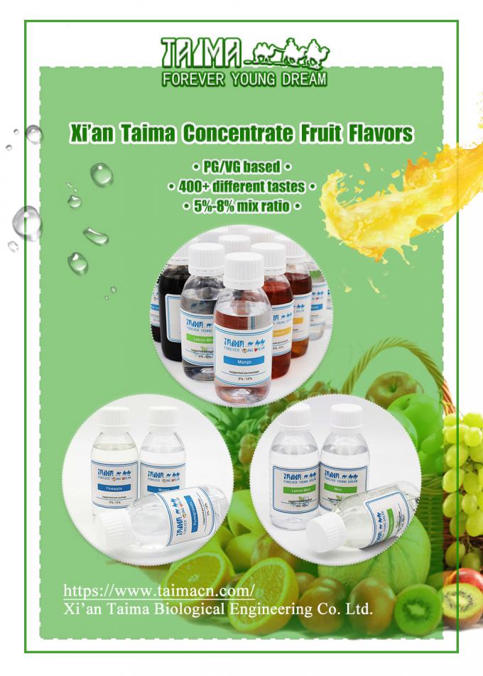 Natural Pineapple Flavor E liquid 99% Pure Colorless Liquid With 3.5%-10% Ratio 2