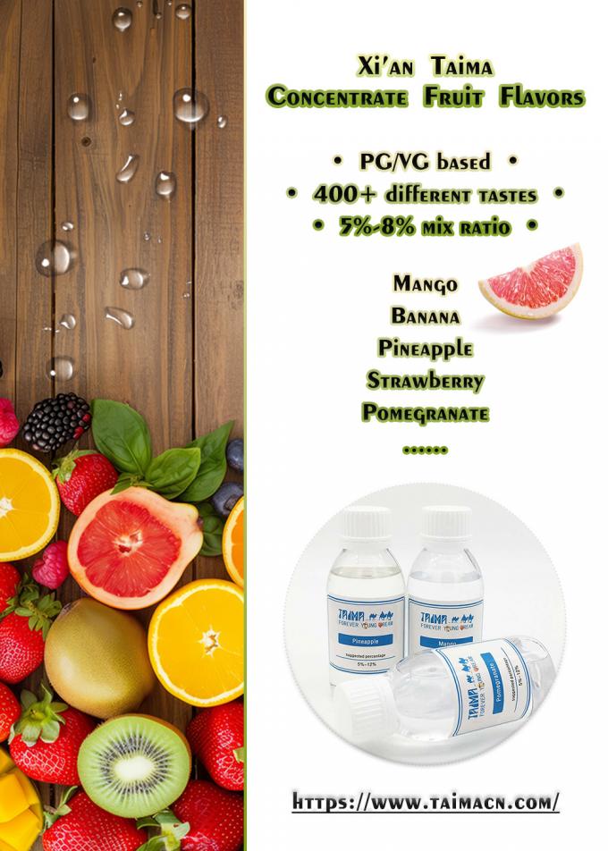 Concentrated Fruit Flavors For E Liquid Vape Juice With Glycerin 2