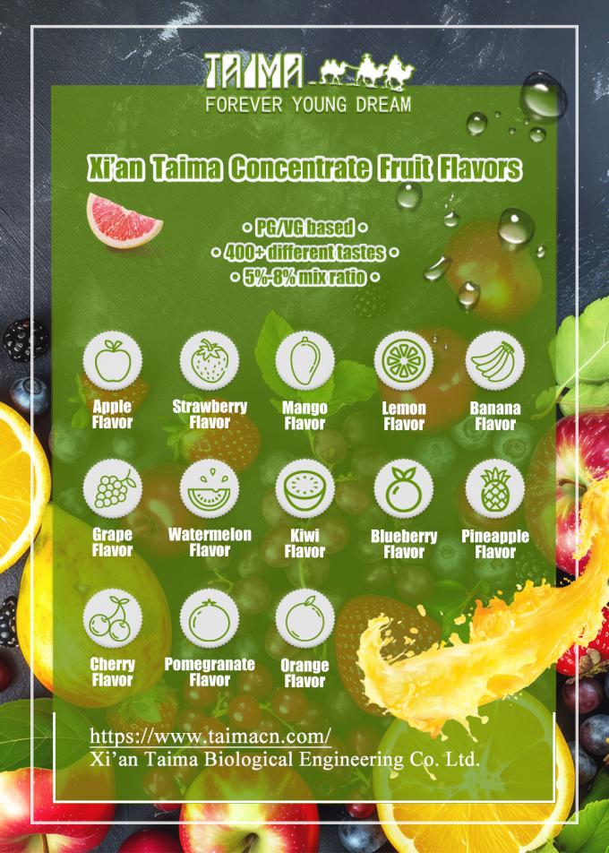 TAIMA E Concentrated Flavors High Concentrated Fruit Flavors Hot Selling for Industrial Daily Use Products 3