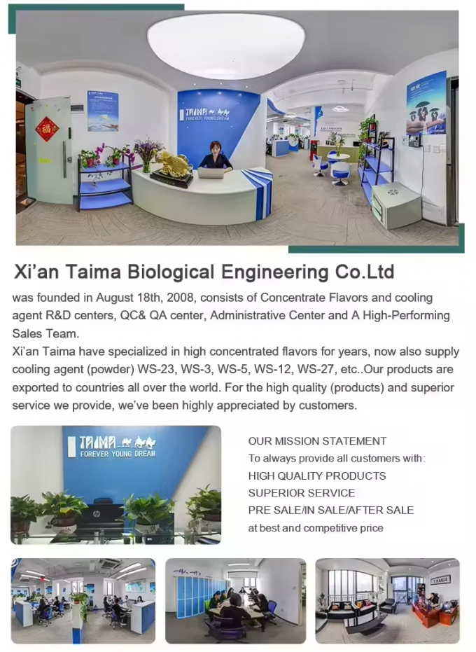 Xi'an Taima Make High Quality Tobacco Flavours for Your DIY Recipe at the Best Prices Possible 1