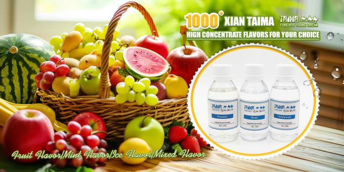 High Concentrated Fruit Flavors Solubility Oil Soluble Daily Products TAIMA Super Aroma Flavors 0