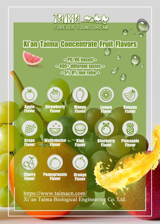 XIAN TAIMA High Concentrated Fruit Flavors Elevate Your Experience with Top Grade and Oil Soluble Options 3
