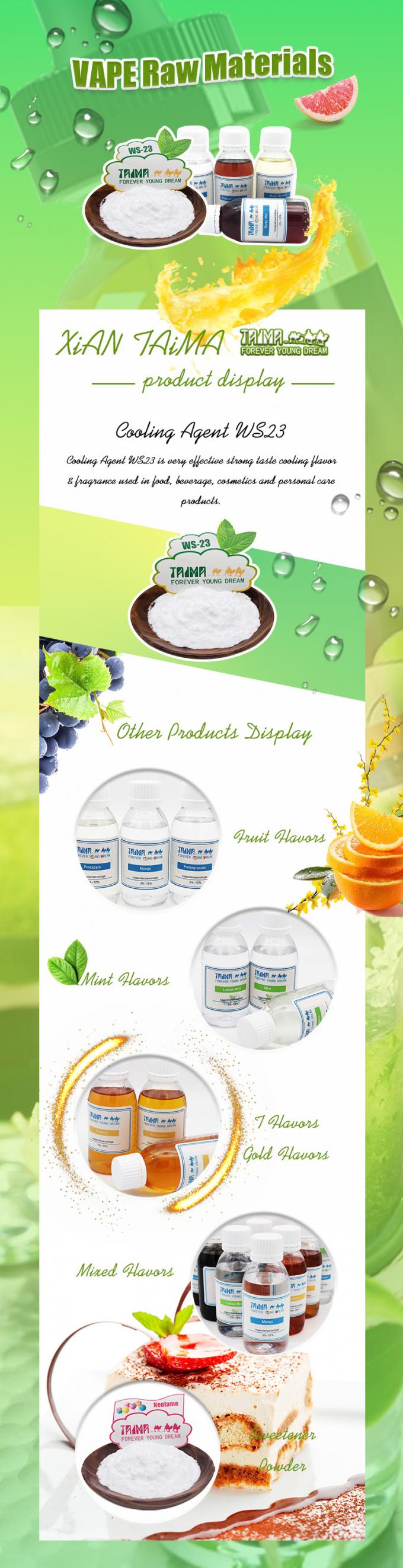 High Sweetness E Cigarette Liquid Flavor with 5%-8% Adding Ratio and Free 10styles*20ml Sample 6