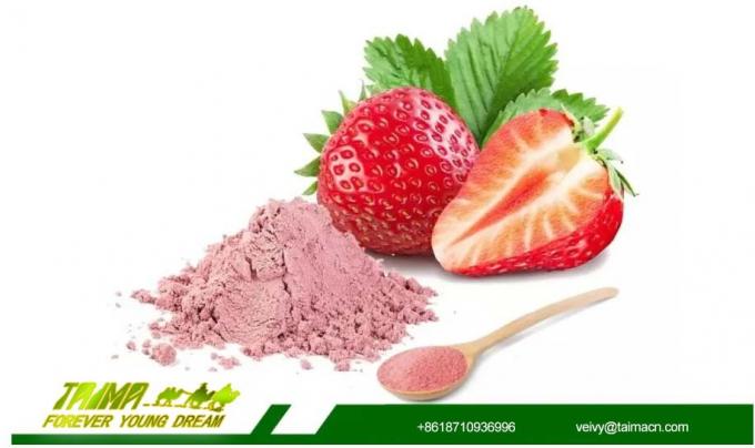 Strawberry Powder Spray-dried Powder Nature Pomegranate DRIED STRAWBERRY POWDER For Beverage For Baking 0