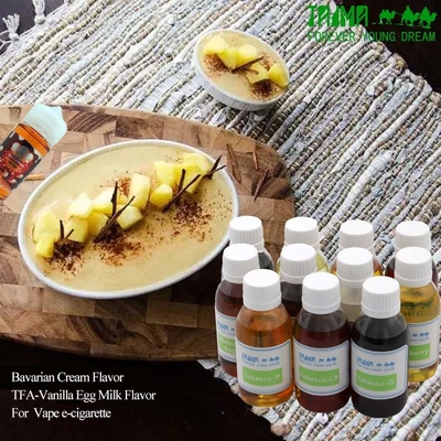 Concentrate Flavor TFA / Vanilla Egg Milk For Vape E Cigarette