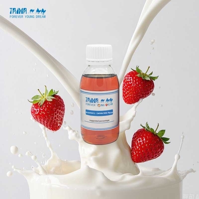 Concentrated Beverage Flavor Rich Strawberry Lactate Milk Aroma For Products