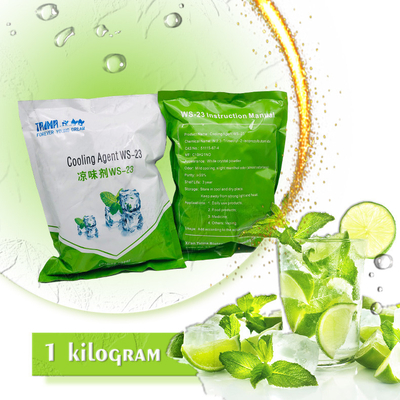 WS-23 Flavor Cooling Agent Long Lasting Cooling Effect In Dry Containers