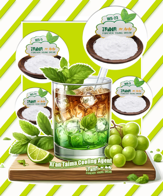 Chemical Name N Purity 99.0% Min Super Cool Icy Cooling Agent with No Odor and Flavor WS23