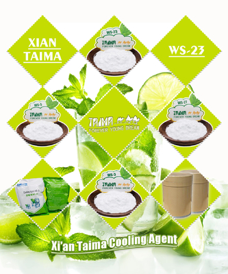 Chemical Name N Purity 99.0% Min Super Cool Icy Cooling Agent with No Odor and Flavor WS23