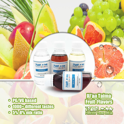 DIY PG/VG Base E-Liquid Concentrates Pure Mango Flavor With Smooth Nicotine Hit