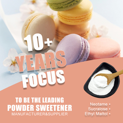 Food Grade Advantame Sweetener Powder for Candy and Drinks