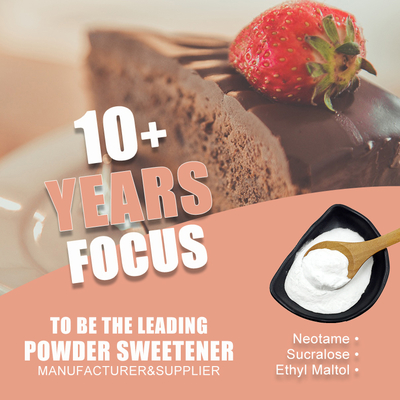 Advantame Sweetener Powder 20000x Sucrose for Food Beverages