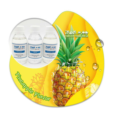 Pineapple Flavor E Cigarette Liquid Flavor with 5%-12% Mixed Ratio and 8% Adding Ratio for Quick Delivery