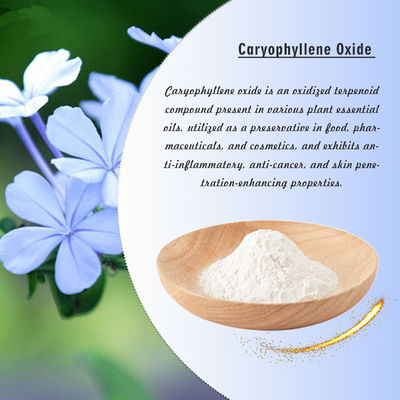 Wholesale 99% Purity Caryophyllene Oxide Food Additive White Powder for Cosmetics and Toothpaste